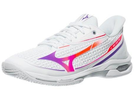 Mizuno Wave Exceed Tour 7 White/Dahlia Womens Shoes 