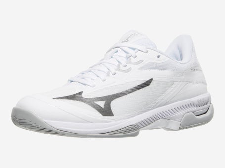Mizuno Wave Exceed Court White/Silver Womens Shoes