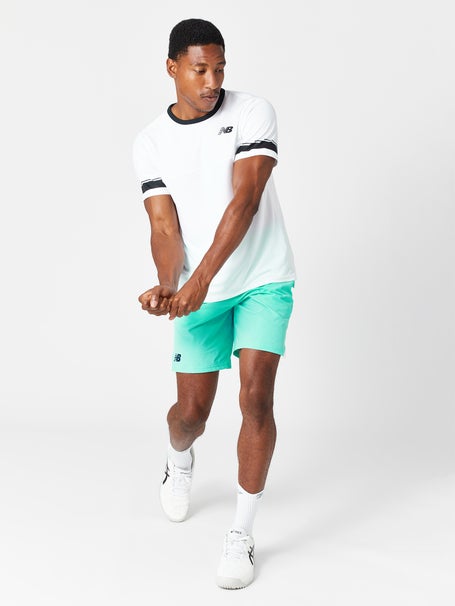 New Balance Tennis Rally Inch Shorts In White For Men Lyst | lupon.gov.ph
