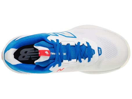 New Balance WC 996v6 D White/Navy Women's Shoe Tennis Warehouse