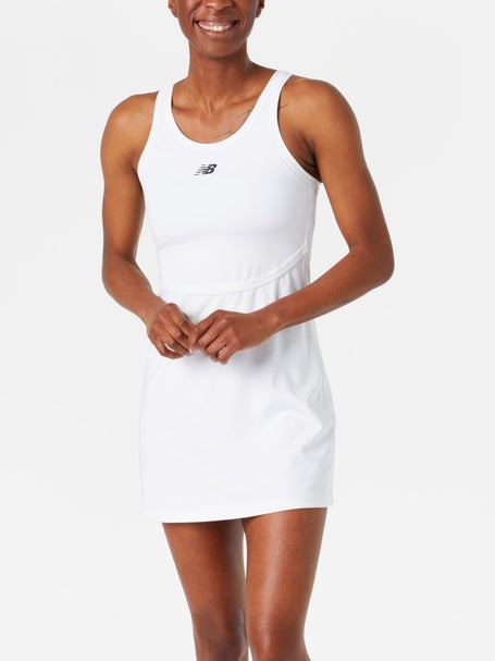 New Balance Womens Core Tournament Dress - White