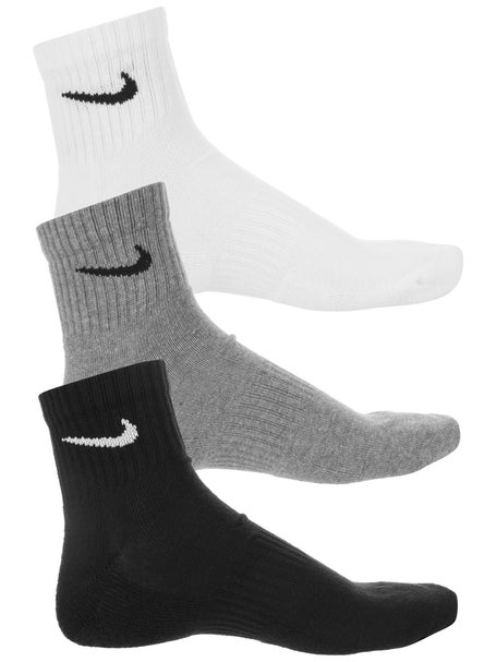 Acheter Nike SB Cushion Chaussettes (white black) 3 Pack online