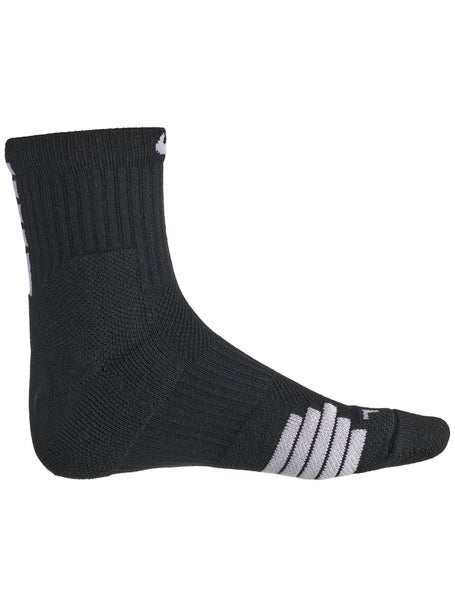 Nike Elite Cushion Quarter Sock Black Tennis Warehouse