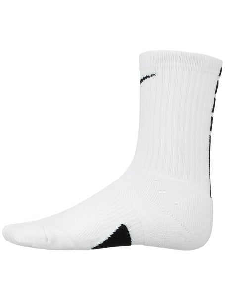 Nike NBA CREW Elite Socks White - white/black