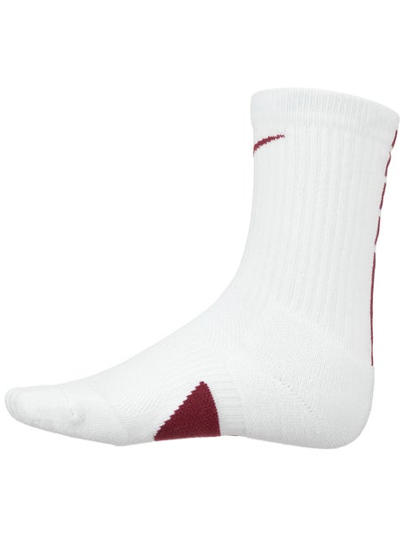 Nike NBA CREW Elite Socks White - white/black