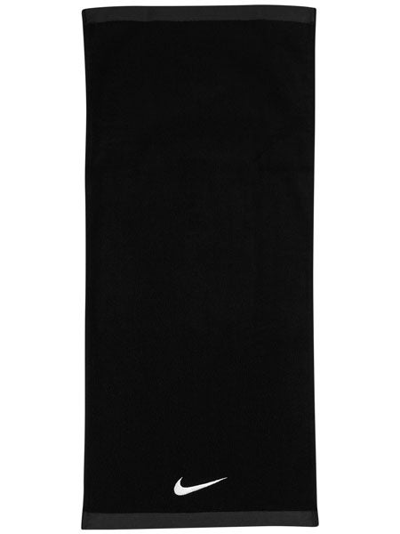 Arado Mayordomo Amedrentador Nike Fundamental Towel Black Medium | Tennis Warehouse