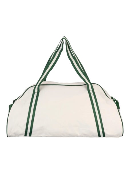 Nike Large Green White Canvas Sports / Travel / Backpack / Overnight Bag NEW Nike Gym Bag - White/Green | Tennis Warehouse main image 2