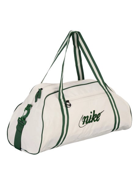 Nike Gym Bag - White/Green | Tennis Warehouse display picture 2