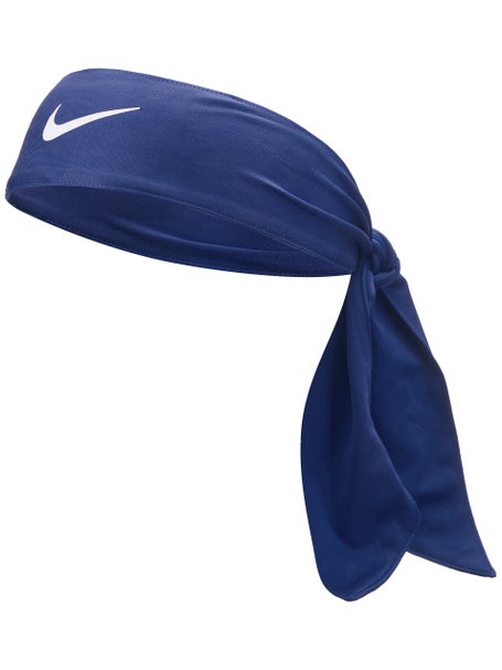 Swoosh Headband - Dark Blue, White