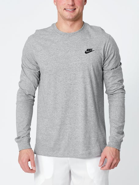 Visser Ligatie Verplicht Nike Men's Core Club Long Sleeve T-Shirt | Tennis Warehouse