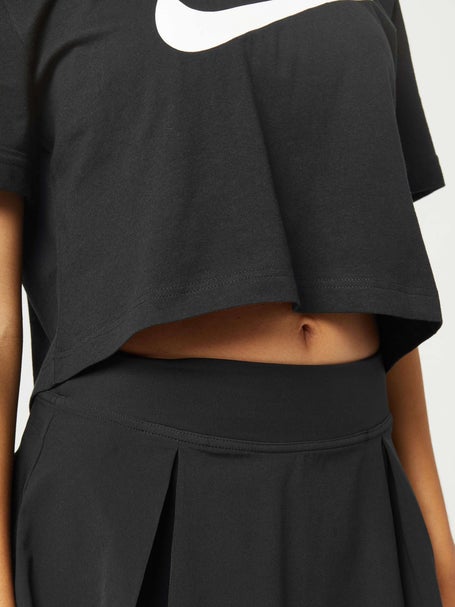 nike crop hoodie set