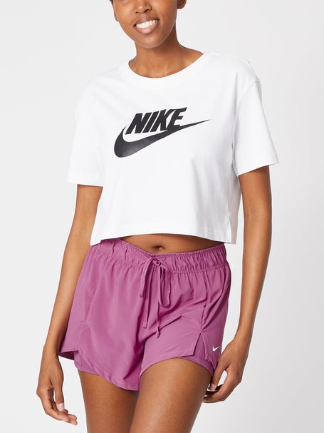 soep Buiten adem natuurlijk Nike Women's Core Essential Crop Top | Tennis Warehouse