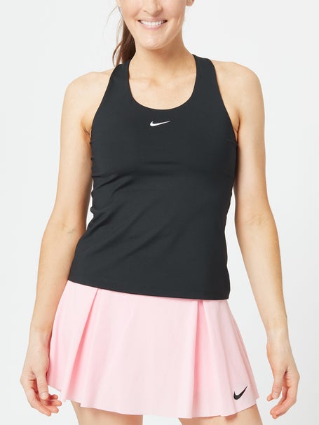 Nike Training Pro Dri-FIT zip-detail tank top in pink