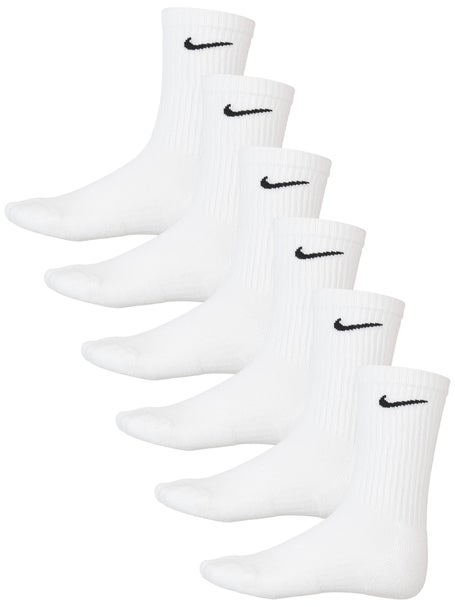 Cushioned Crew Socks 6 Pack