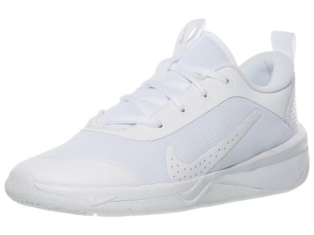 Nike Omni Multi-Court White/Platinum Junior Shoes