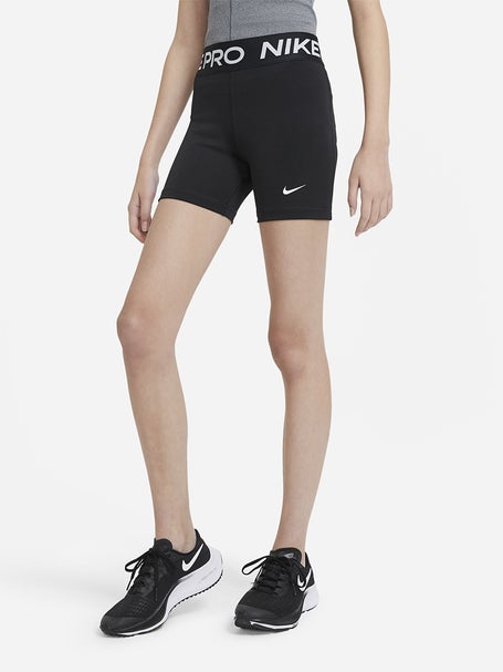 Nike Nike Dri-FIT Tempo Girls' Running Shorts - Black Heather