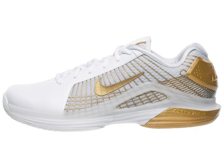 Nike Zoom Vapor 12 Hypersmash White/Gold Men display picture 2
