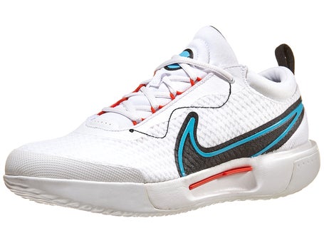 NikeCourt Zoom Pro White/Black/Blue Men's Shoes | Tennis Warehouse
