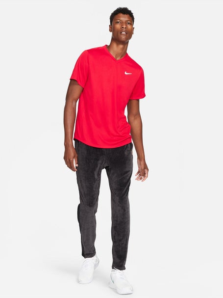 red nike dri fit shirt