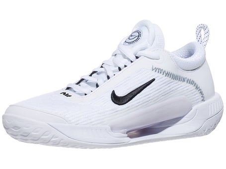 NikeCourt Zoom White/Black Men's Shoes | Tennis Warehouse