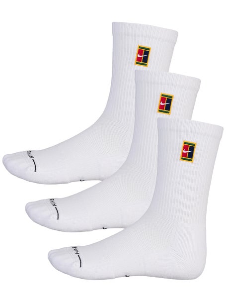 Nike Unisex Elevated 3-Pack Cushioned Crew Socks