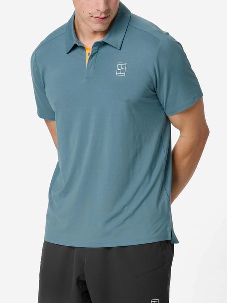 Nike Mens Advantage Polo - Smokey Blue 