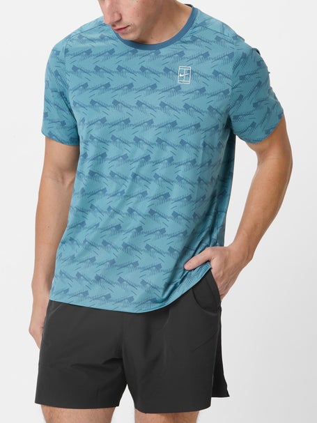 Nike Mens Advantage Print Top - Slate