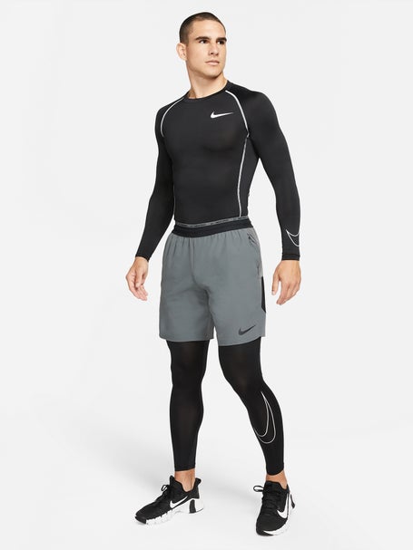 Nike Pro Dri Fit Compression Tights Mens Size XL Sports White Black  DD1913-100 for sale online