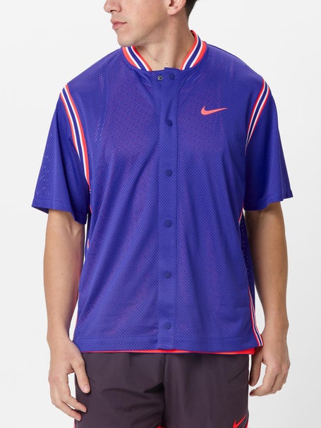 Nike Mens Fall Slam Button Up Top 