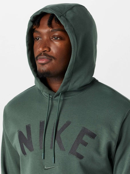 Mens Clothing Nike Foundation Overhead Hoodie Green Nike Men's