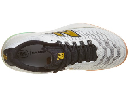 New Balance CT Rally 2E White/Black/Gold Men's Shoes Tennis