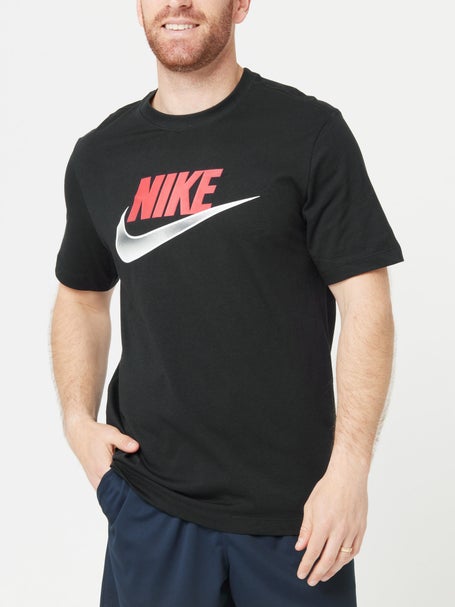Hacia abajo Interacción Imposible Nike Men's Summer Logo Futura T-Shirt | Tennis Warehouse