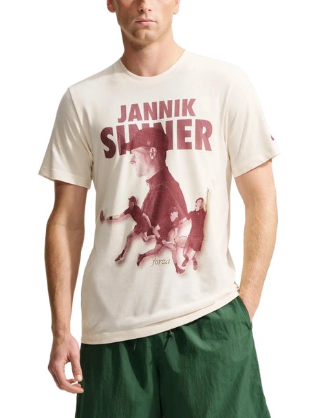 Nike Mens Winter Jannik Graphic T-Shirt - Sail