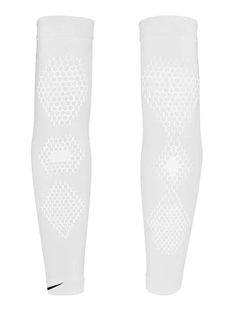 Nike Pro Circular Knit Compression Arm Sleeve - White