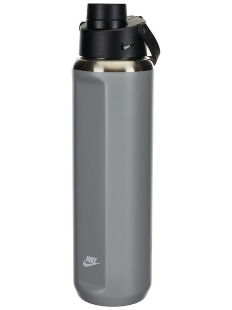 Nike Stainless Steel Recharge Chug Bottle in White/ Stainless Steel Recharge Chug Bottle Size 24oz