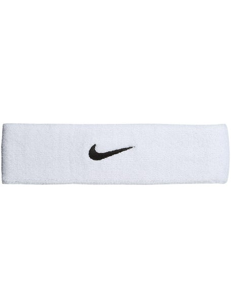 Verst Afdaling afbreken Nike Swoosh Headband White/Black | Tennis Warehouse