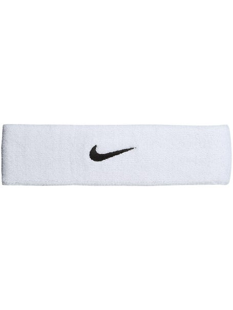 Swoosh Headband White/Black | Tennis