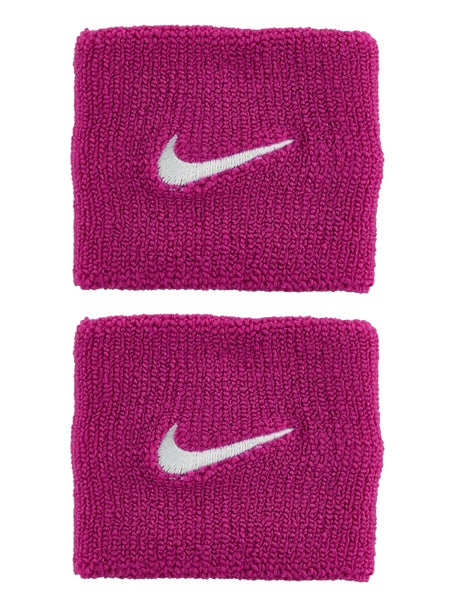 Nike Tennis Premier Singlewide Wristbands Berry/White