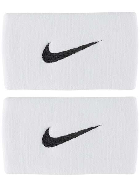 Nike Premier Doublewide Tennis Wristbands White