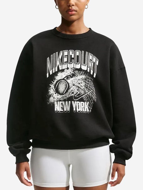 Nike Womens Fleece Graphic Crewneck