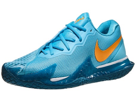 Geloofsbelijdenis raket huichelarij Nike Zoom Vapor Cage 4 Rafa Blue/Orange Men's Shoes | Tennis Warehouse