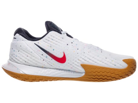Nike Vapor Cage 4 White/Crimson/Gridiron Men display picture 3