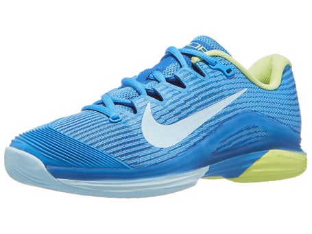 Nike Zoom Vapor 12 Blue/Lemon Twist Womens Shoes