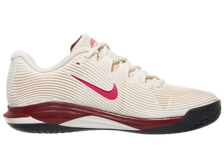 Nike Zoom Vapor 12 Clay Ivory/Pink Women's Shoes Tennis Warehouse
