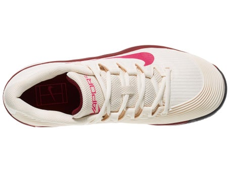 Nike Zoom Vapor 12 Clay Ivory/Pink Women's Shoes Tennis Warehouse