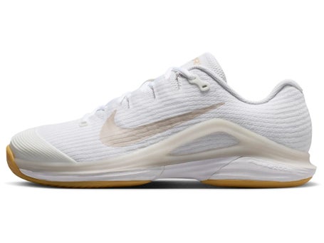 Nike Zoom Vapor 12 White/Orewood Brown Womens Shoes