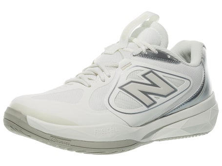 New Balance WC 796v5 D White/Silver Womens Shoe