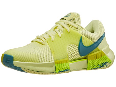 Nike GP Challenge 1 PRM Yellow/Teal Womens Shoes 