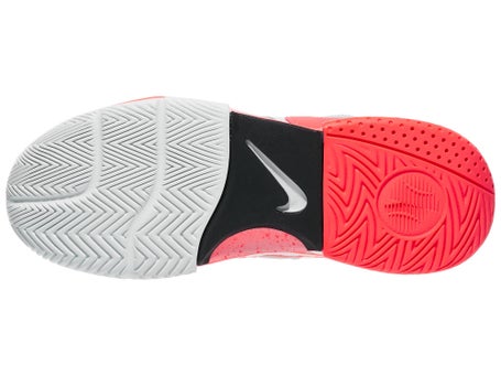 Nike Court Lite PRM White/Lava/Grey Women's Shoes Tennis Warehouse