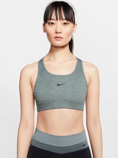 Nike / Girls' Dri-FIT Swoosh Luxe Medium Support Sports Bra